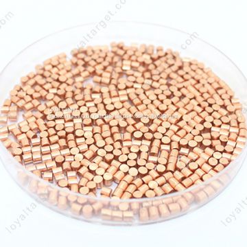 high purity 99.9999 5N Cu copper pellets