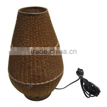 Bead lamp with lotus bulb shape, gold color included electric wire, socket and light bulb