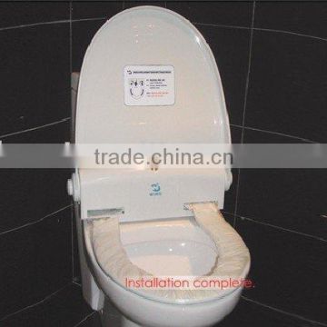 Hygiene Plastic Toilet Seat Cover, auto-change film replacement toilet seat cover automatic roll replacing toilet seat cover