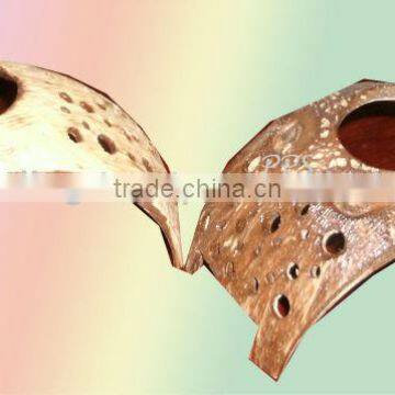 Coconut Shell Candle Holder photo-3