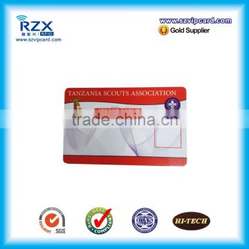 CR80 Barcode Loyalty Membership Plastic Gift Card