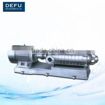 multistage centrifugal electric hot oil pump for oil transfer in the oil refinery factory