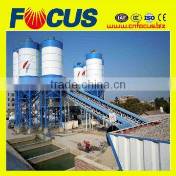 PLC Automatic Concrete Mixing Plant, Hzs90 Concrete Batching Plant