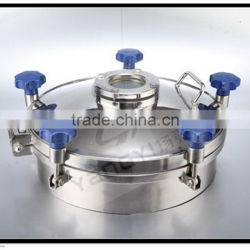 stainless steel 304 DN400 manhole,manway cover ,manhead for distillation equipment