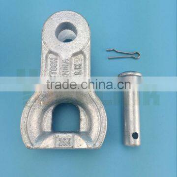 Forged Galvanized 50KN 70KN 120KN Conjunction Clevis Pin Thimble Clevis photo-3