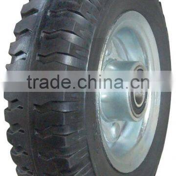 2.50-4 PU Form wheel industry wheel pu caster wheel