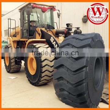 no more tire pressure problem solid tire 20.5-25 wheel loader