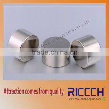 China Powerful Ndfeb Permanent Round Disk Strong Neodymium N35 Magnets photo-3
