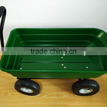 Handy Plastic Tray Dump Garden Tool Handtrucks