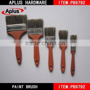 Factory price wall painting tools soft bristles brushes cheap artist paint brush set