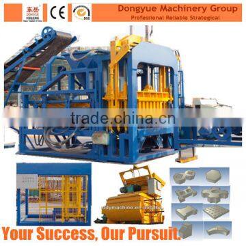 automatic brick machine mobile hollow block making machine for sale