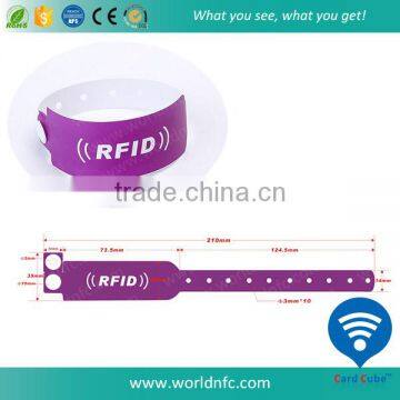 2016 Promotion Disposable Paper RFID Bracelet for Access Control photo-2