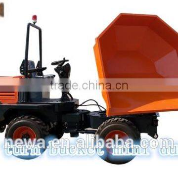 2016 Hot Sale 3ton FCY30R With 180 Rotation Bucket Mini Tip Lorry photo-2