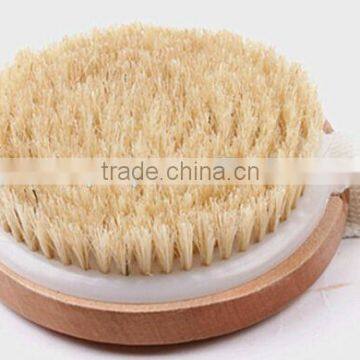 Bristle Round Wooden Bath Body Brush photo-2