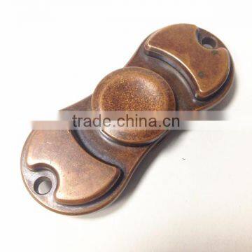New Type Square Hand Spinner Brass Metal Fidget Toy photo-5