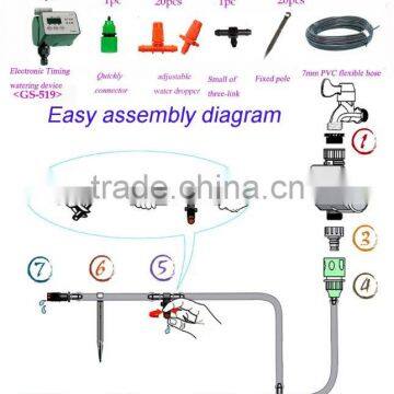 Agricultural High Quality Small Drip Irrigation System Sprinkler for Greenhouse photo-2