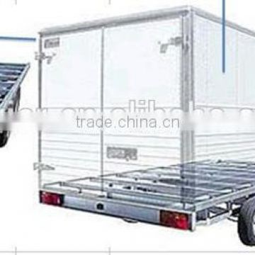 Plastic refrigerator trailer with high quality