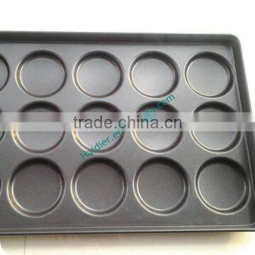Teflon Hamburger Tray, Plated-aluminum Hamburger Tray for Bakery photo-2