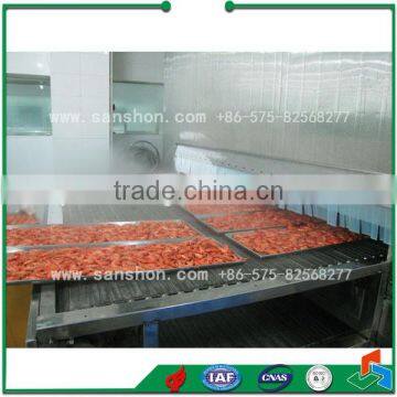 Sanshon Industrail SSD Model Fruit, Vegetable, Prepared Food Tunnel Blast Freezing Machine photo-6
