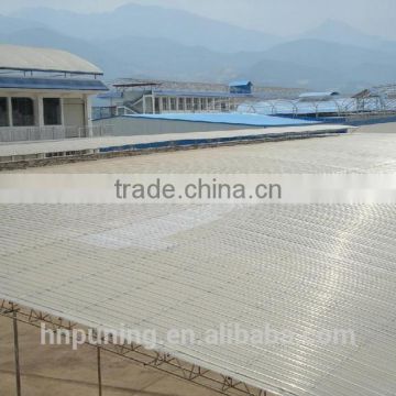 twin wall polycarbonate corrugated sheet