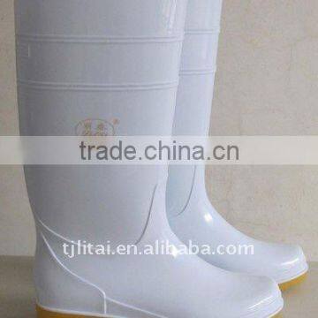 Men Women High Cut PVC Material Food Factory Worker Boots photo-4