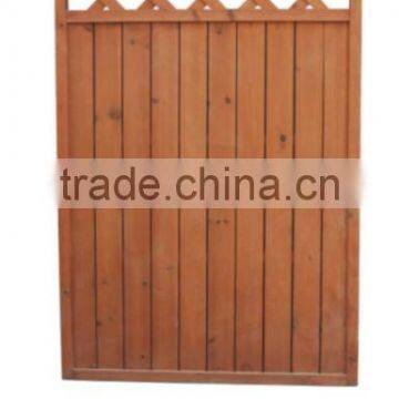 Arched Lattice Top Fence