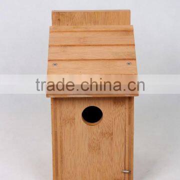 bamboo bird house for wholesale