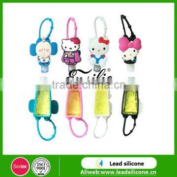 Wholesale Customized Cartoon Design 30ML Silicone Hand Sanitizer Holder photo-3