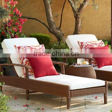 2017 Sigma hot sale all weather outdoor antique rattan classic daybed