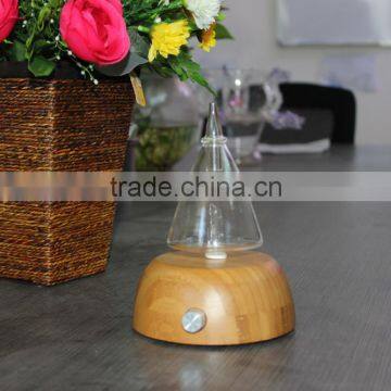 Wooden LED Aroma Diffuser Ultrasonic Humidifier Nebulization Oil Diffuser photo-2