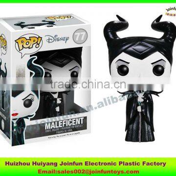 Cartoon plastic movie figures Maleficent bobble head/custom bobble head figurine