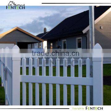 Fentech brand Innovative design plastic vinyl garden fence Manufacturer