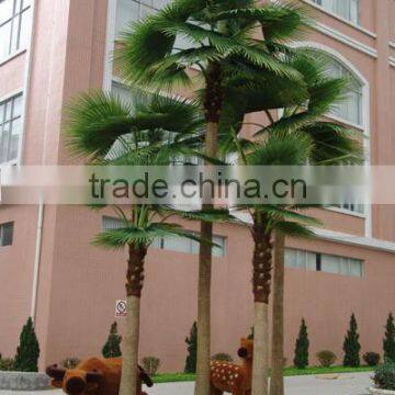 Home garden edging decorative 5ft to 16ft Height outdoor artificial green plastic palm trees EDS06 0833