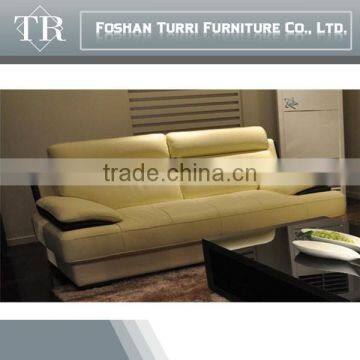 High Qulity Italian Geniune Leather Corner Sofa for Living Room photo-5