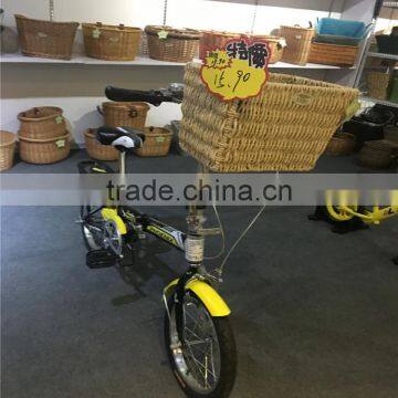 Hot Sale Wholesale Corn Rope Woven Delicate Front Bike Bicycle Basket photo-2