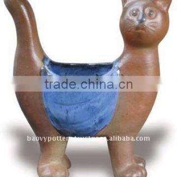 Vietnam clay animal planter