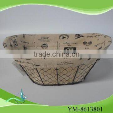 China wholesale high quality vintage metal baskets