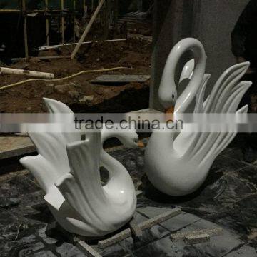 FRP Display Swan Sculpture Figurine photo-2