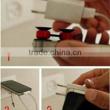 2 PCS Multifunctional Mini Silicone Cupula Phone Mount as seen on tv