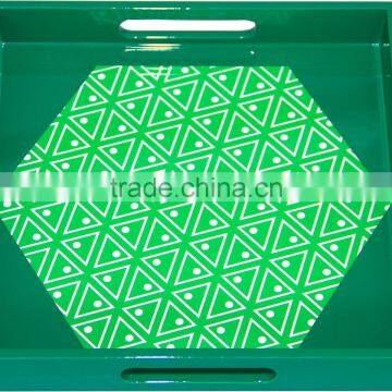 Square Lacquered Serving Tray photo-5