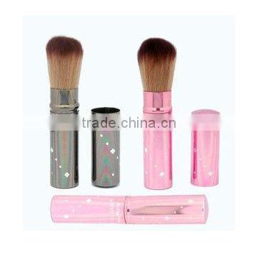 Retractable Brush High Quality Pink Makeup Brushes Retractable Brush