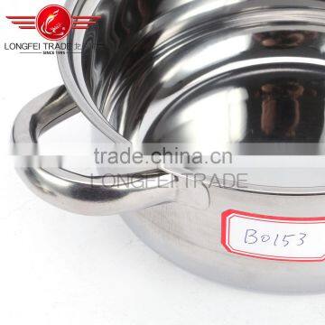 Hot Selling 4PCS Stainless Steel Stock Pot Set Cooking Pot Cookware Set photo-6