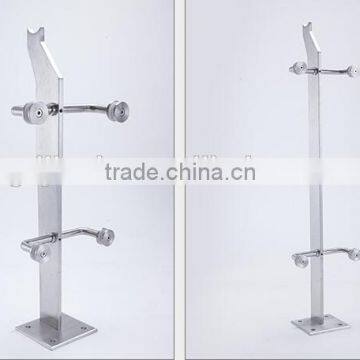 DIY Stainless Steel Glass Balcony Post Glass Balustrade photo-2