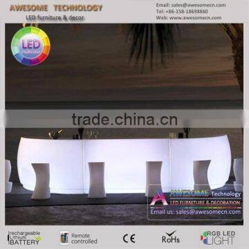 Led Bar Table, Led Reception Desk Counter for Marquee Events and Party photo-2