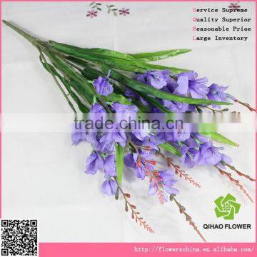Hotsell Fabric Gladiolus Artificial Gladiolus Bouquet Decorative Flowers for Landscaping photo-3