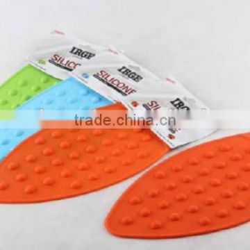 Heat resistant silicone Iron rest mat silicone iron stand