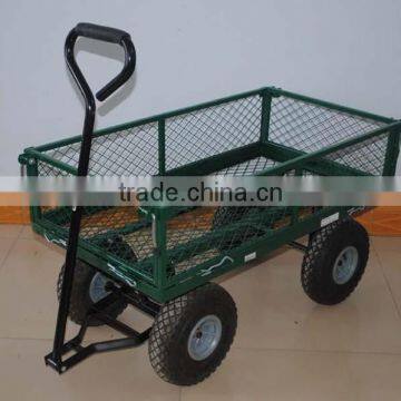 200kg high quality foldable steel mesh garden cart