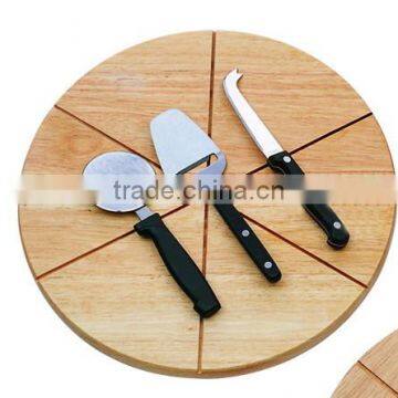 wooden pizza board