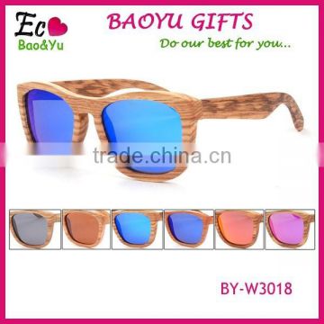 Top Quality Eco-friendly Fashion Wooden Sunglasses Polarized Wooden Sunglasses Factory