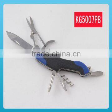 2014 Newest high quality stainless steel pocket multi knife tools KG5007PB